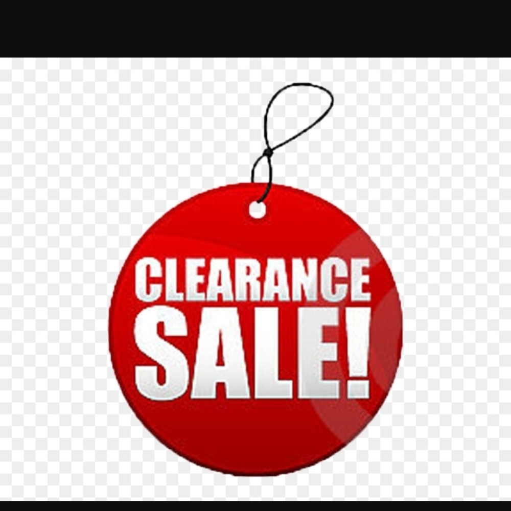 Red Clearance Sale Tag